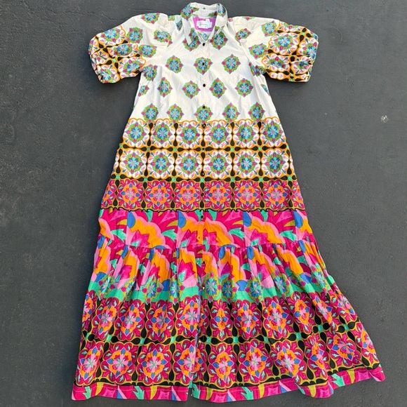 Anthropologie Dresses & Skirts - Anthropologie Multicolor Patterned Maxi Dress